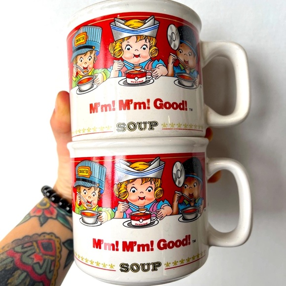 Other - 3/$30 🌟 SET Campbell's Soup Vintage Mugs